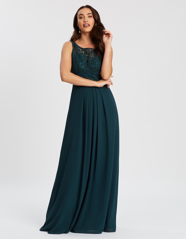 Alabaster The Label - Lace Bateau Dress