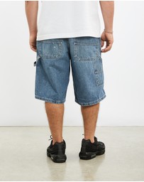Vintage by The Real Deal - Pre Loved - Vintage Lee Denim Carpenter Shorts