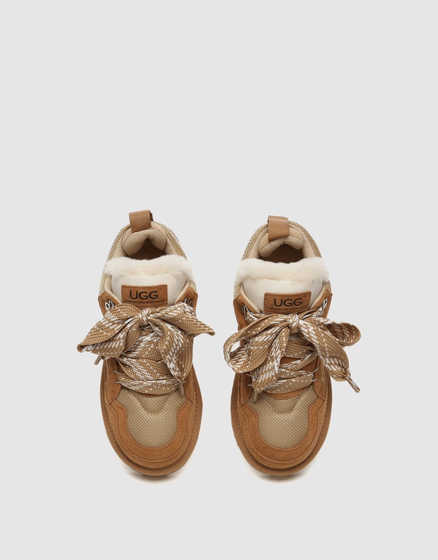 EVERAU - Australian Shepherd Ugg Parkyr Cow Suede Upper UGG Boots