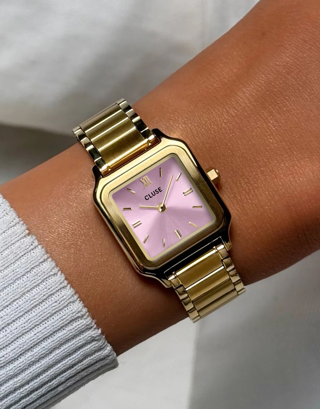 Cluse - Gracieuse Petite Watch Mauve Pink/Gold Link
