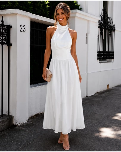 Esther & Co - Francille Dress - White
