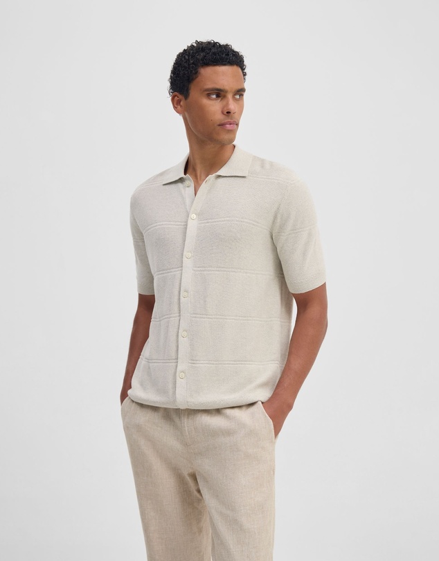 Oxford - Jack Knitted Button Up Shirt