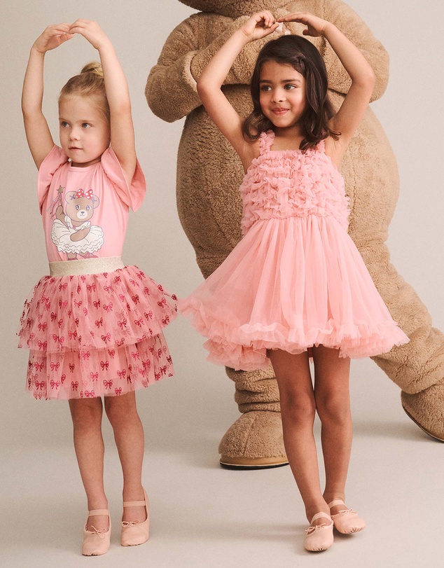 Huxbaby - Ballerina Huxette Frill Tee - Babies-Teens