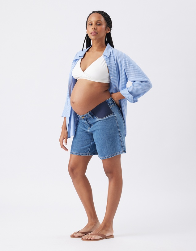 Ripe Maternity - Dion Denim Short
