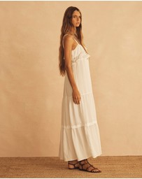 AUR OCEA - Bianca Lace Frill Slip Dress