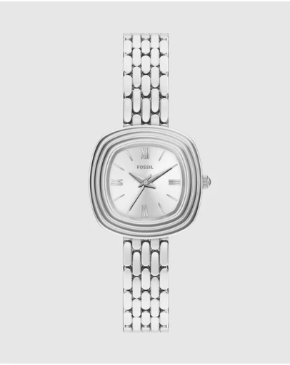 Fossil - Emerson Silver Tone Analogue Watch