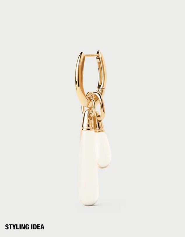 PDPAOLA - Rock Crystal Drop Pendant