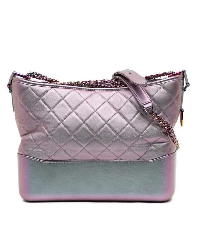 Pre-Loved by Azura Reborn - Pre-Loved Medium Iridescent Calfskin Gabrielle Crossbody