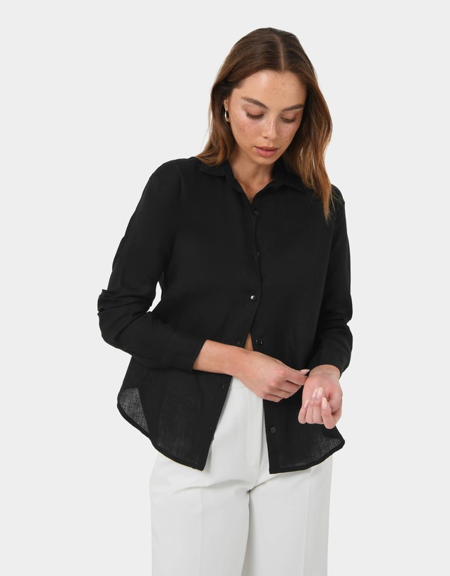 Forcast - Khalo Linen Buttoned Shirt