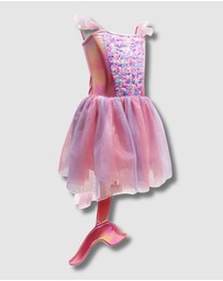 Pink Poppy - Mermaid Sparkle Dress With Tail