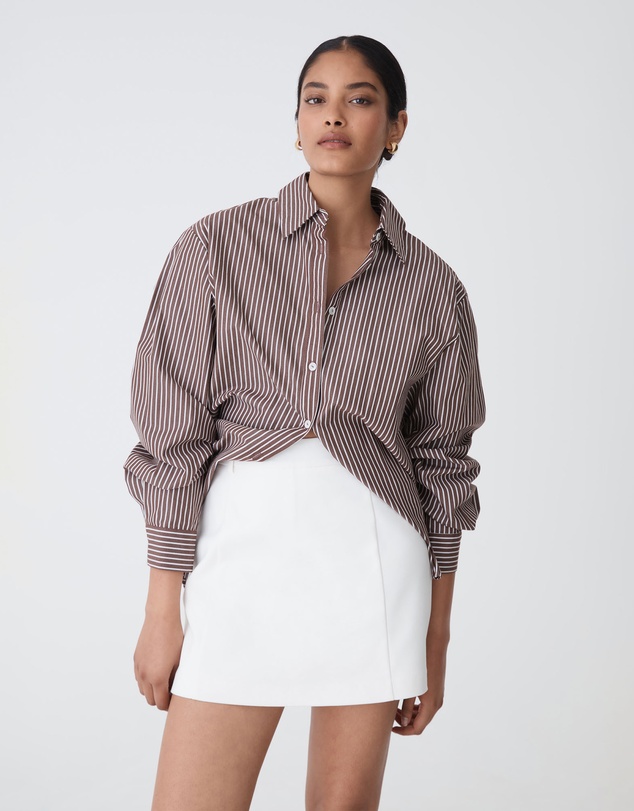 Forcast - Samara Cotton Striped Shirt