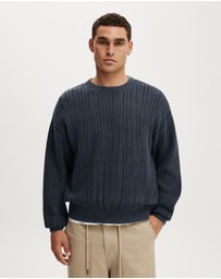 Cotton On - Box Fit Crew Knit