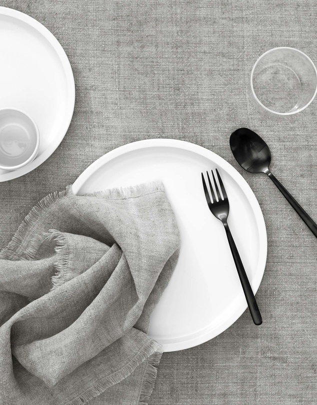 Aura Home - Vintage Pure Linen Tablecloth