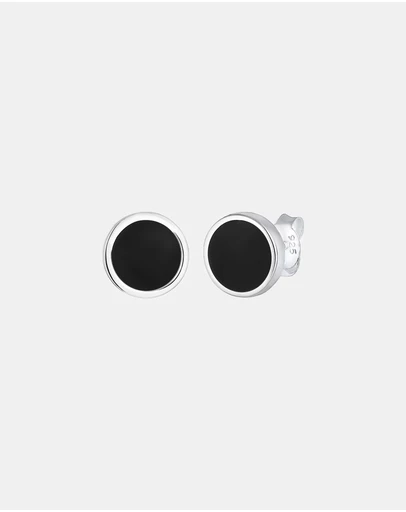 Kuzzoi - ICONIC EXCLUSIVE - Classic Stud Earrings in 925 Sterling Silver