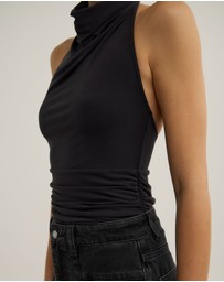Witchery - High Neck Cowl Top