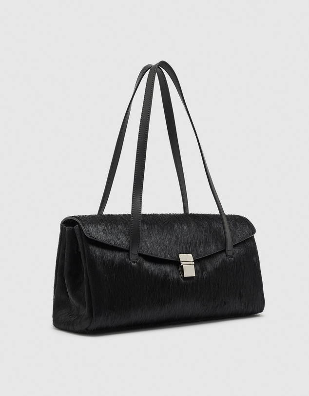 Nakedvice - The Abel Black Pony Hair Bag