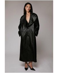 Bardot - Reilia Vegan Leather Coat