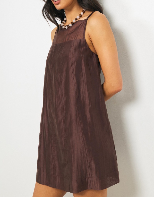 AERE - Aven Panelled Mini Dress