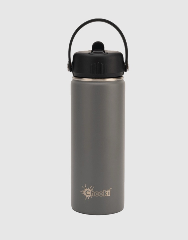 Tolu Australia - 600ml Insulated Grey Water Bottle