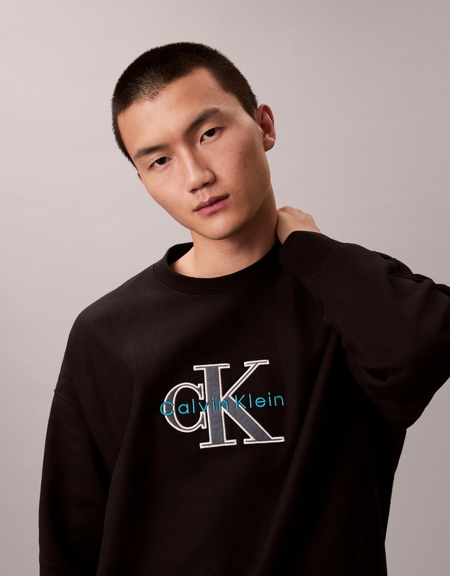 Calvin Klein Jeans - Fleece Monologo Relaxed Sweatshirt
