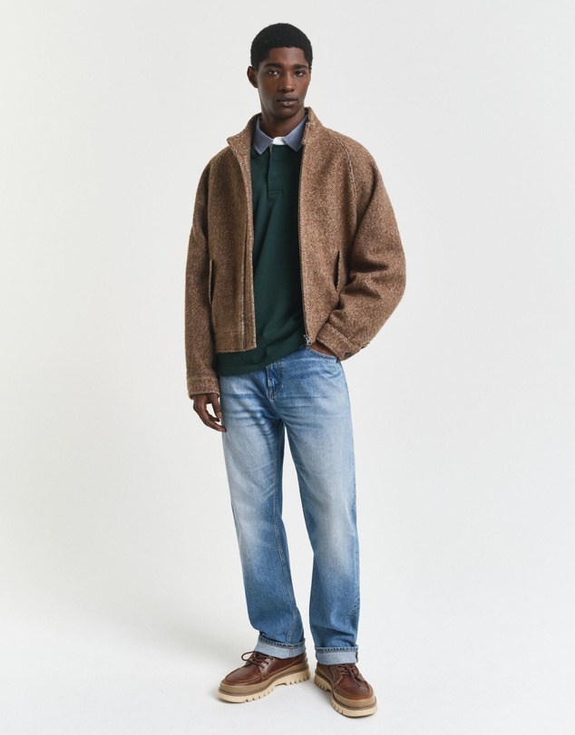 Gant - Chambray Collar Heavy Rugger