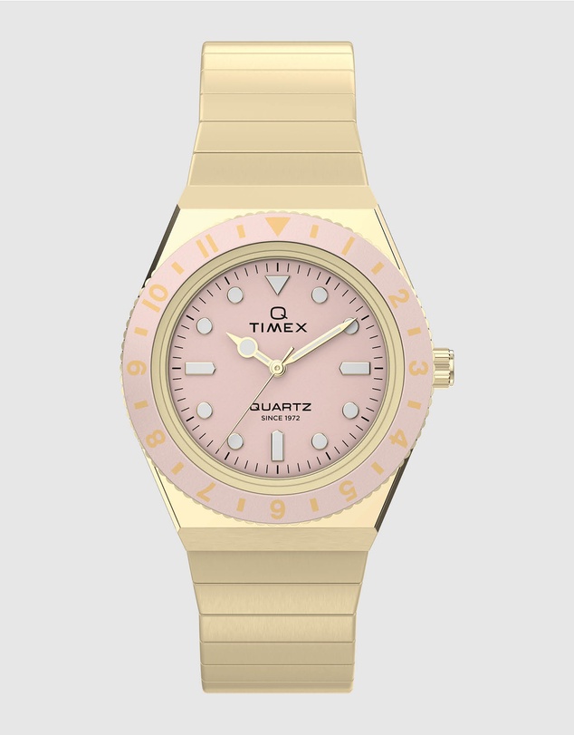 TIMEX - Q Timex® Mini 30mm Stainless Steel Expansion Band Watch