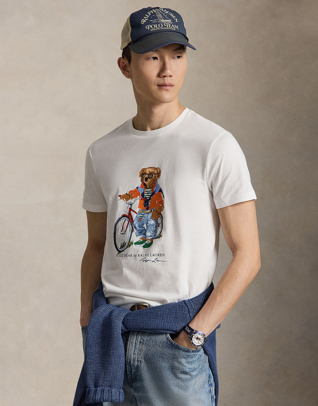 Polo Ralph Lauren - Custom Slim Fit Polo Bear T-Shirt