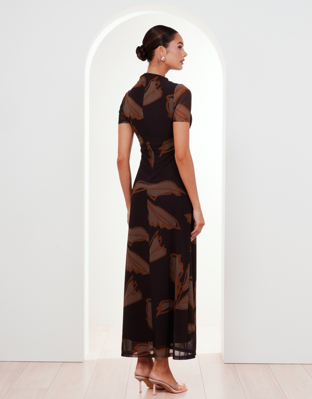 Pilgrim - Lenny Printed Mesh Dress
