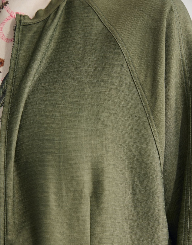 Oxford - Cindy Unlined Bomber Jacket