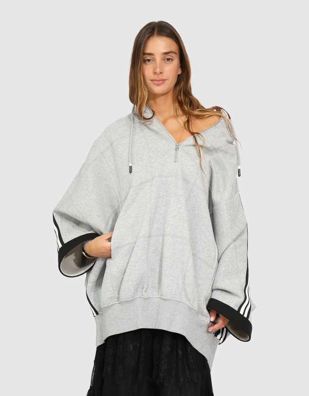 Belle & Bloom - Living by the Ocean Oversized Striped Hoodie