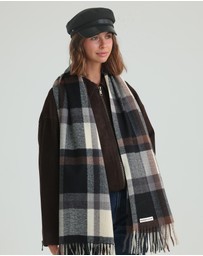 Morgan & Taylor - Keira Paper Boy Cap in Black