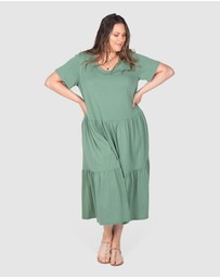 Love Your Wardrobe - Lana Knit Tiered Dress