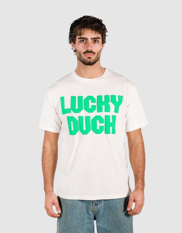 Skwosh - Lucky Duck Slang Tee in White