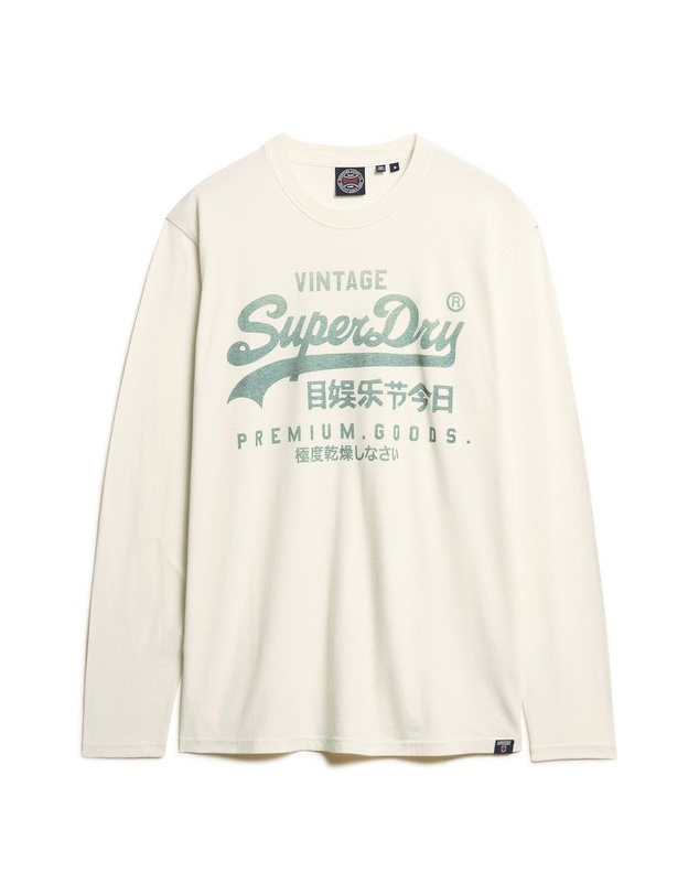 Superdry - Classic Vintage Logo Graphic Long Sleeve Top