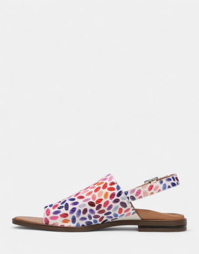 Vionic - Ella Sandal - White Multi Confetti