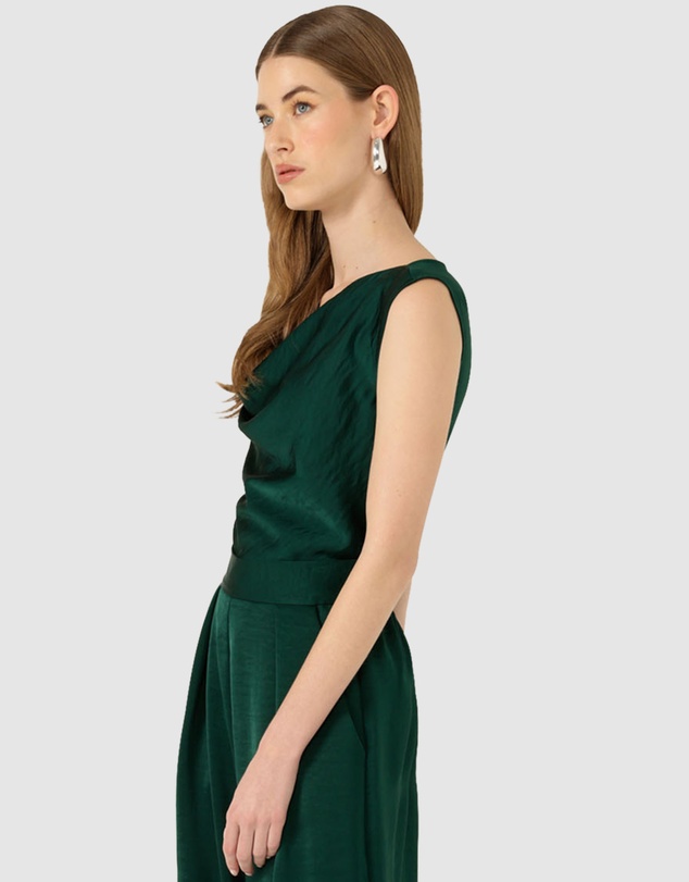 SACHA DRAKE - Luxe Cowl Bias Top