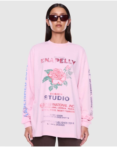 ENA PELLY - Hailey Long Sleeve Cuffed Tee