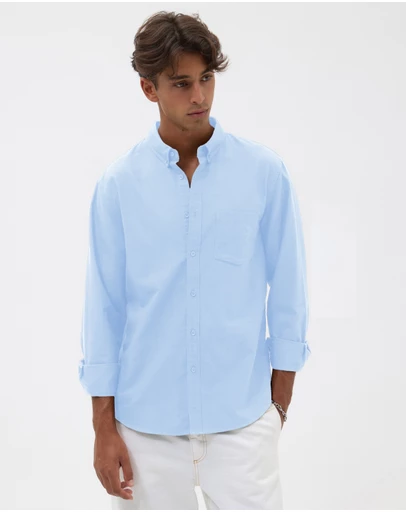 AERE - Organic Cotton Oxford Shirt