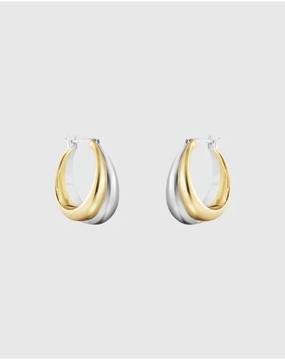 Georg Jensen - Curve Medium Earrings