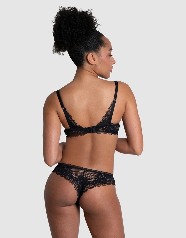 Passionata - Nina High Leg Brazilian Cut Lace Brief