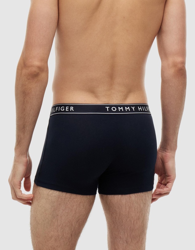 Tommy Hilfiger - 3-Pack Essential Logo Waistband Trunks