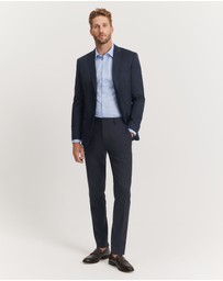 Country Road - Slim Fit Gingham Travel Shirt