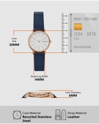 Skagen - Signatur Blue Analogue Watch SKW2838