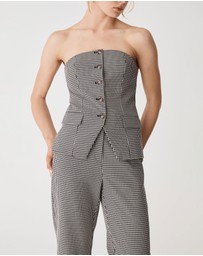 Forcast - Flynn Button Up Bodice