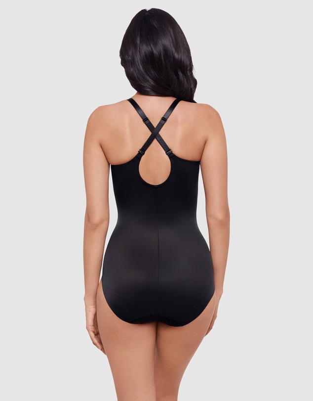 Miraclesuit Shapewear - Sexy Sheer Shaping Underwired Padded Bodysuit