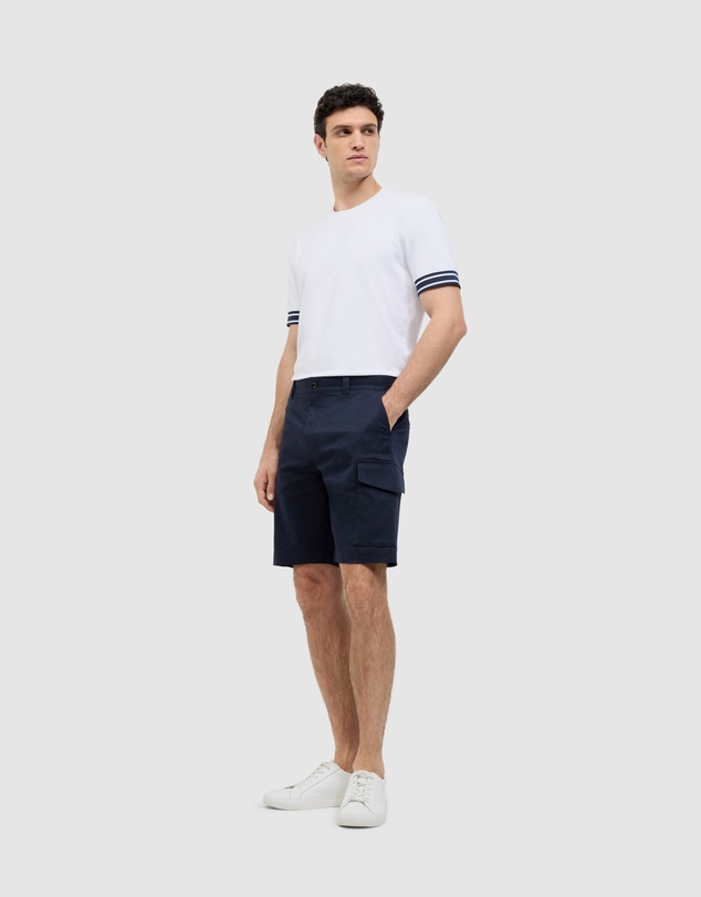 Politix - Curtis Travel Striped Pique Tee