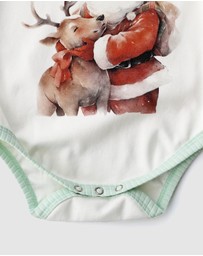 WITH LOVE FOR KIDS - Short Sleeve Onesie - Babies