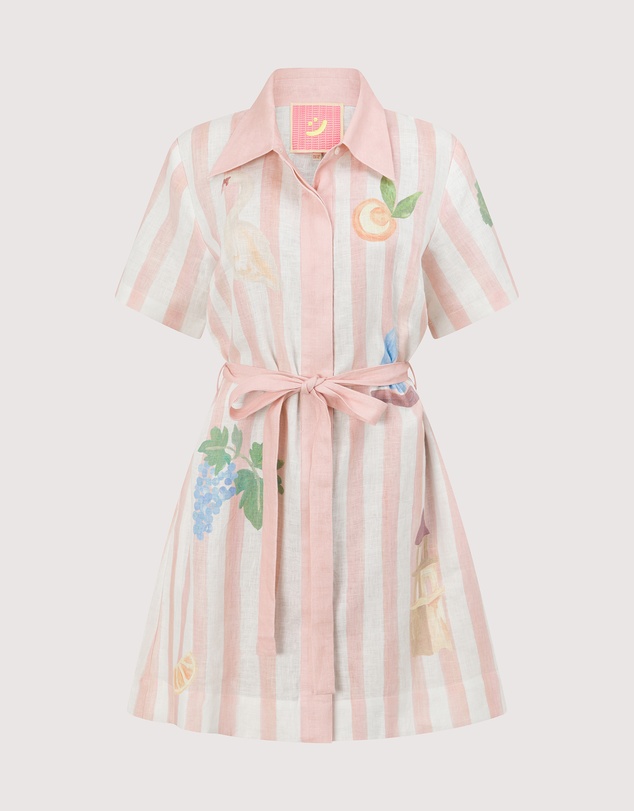 SMWR. by The Somewhere Co - Boat Days Mini Shirt Dress