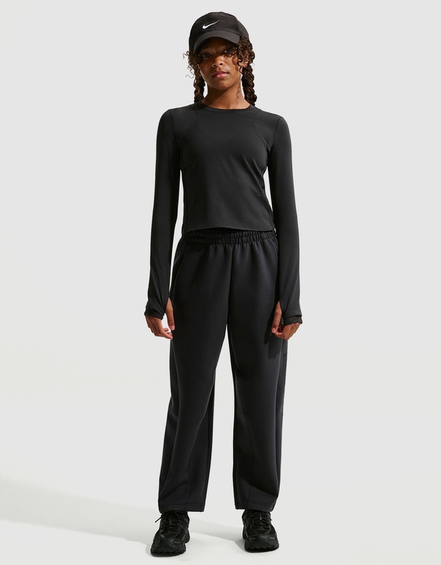 Nike - MAVN Dri-FIT Ribbed Long-Sleeve Top - Teens