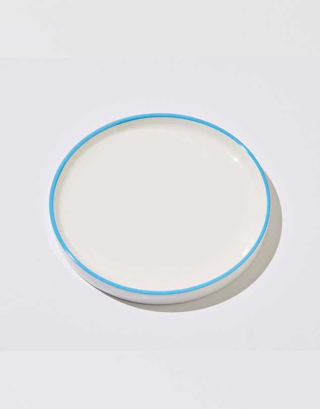 House of Nunu - Biggie Melamine Plate in Sky Blue
